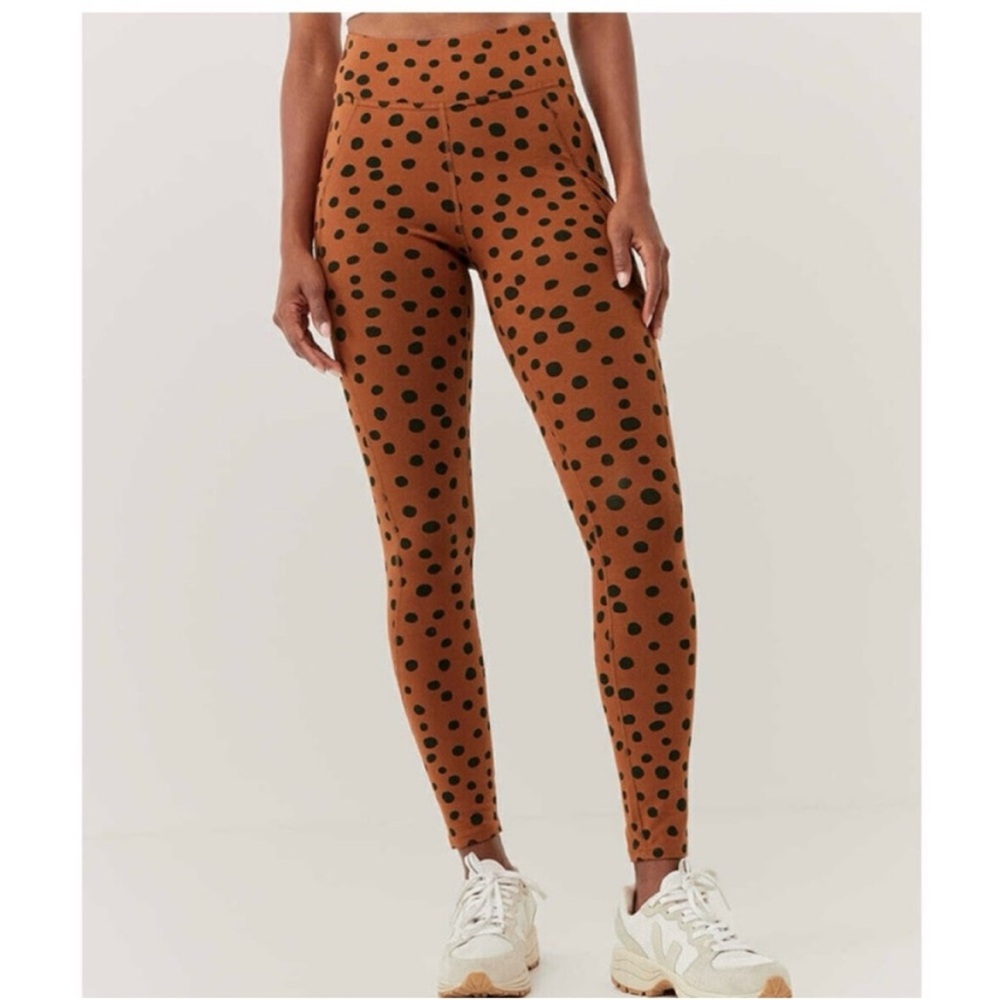 Pact Cheetah Leggings Cotton